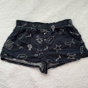 PINK PJ Shorts Small